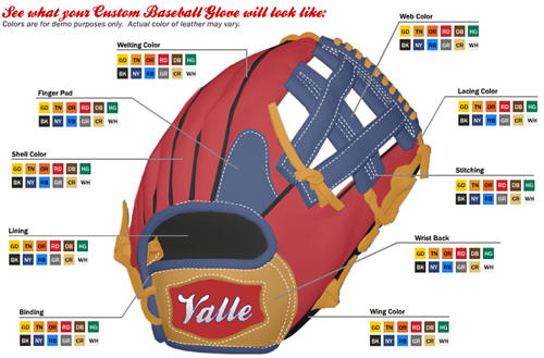 Design a Custom Baseball Glove
