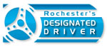 Rochester Designated Driver - logo designer ny