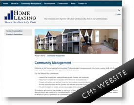 Home Leasing Web site