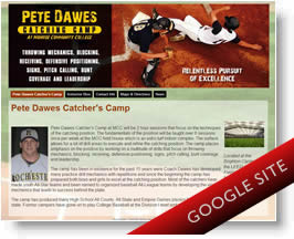 Pete Dawes Catching Camp Website