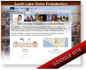 Custom Google Sites theme - Seattle Endodontist