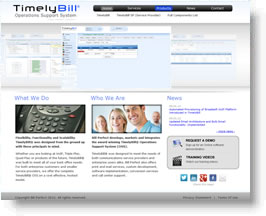 TimelyBill Website Design